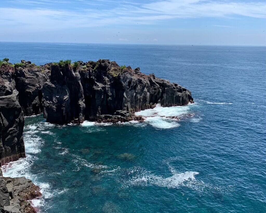 東伊豆　伊東市　城ヶ崎海岸