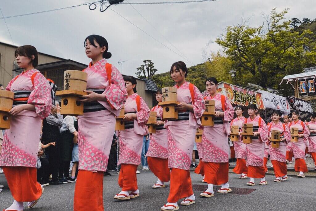 湯汲み式　修善寺温泉　中伊豆